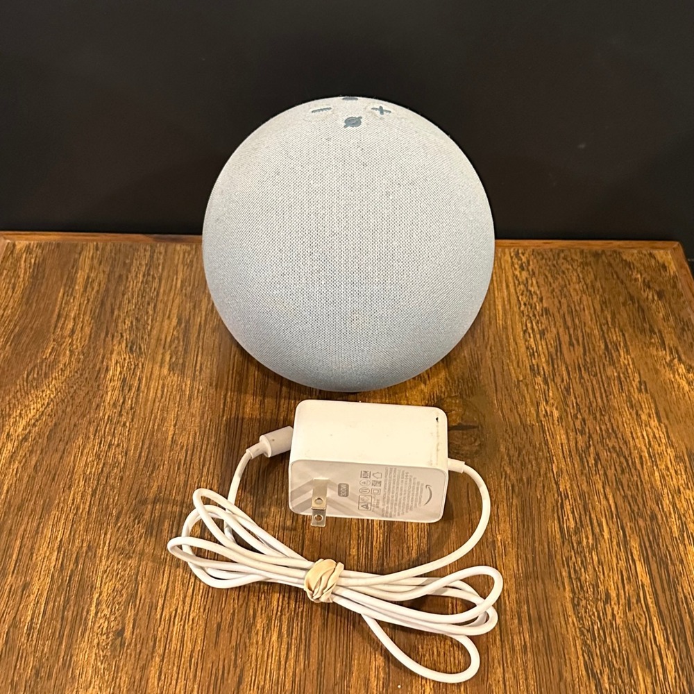Amazon Echo 4th Gen Twilight Blue Smart Speaker with tested and working